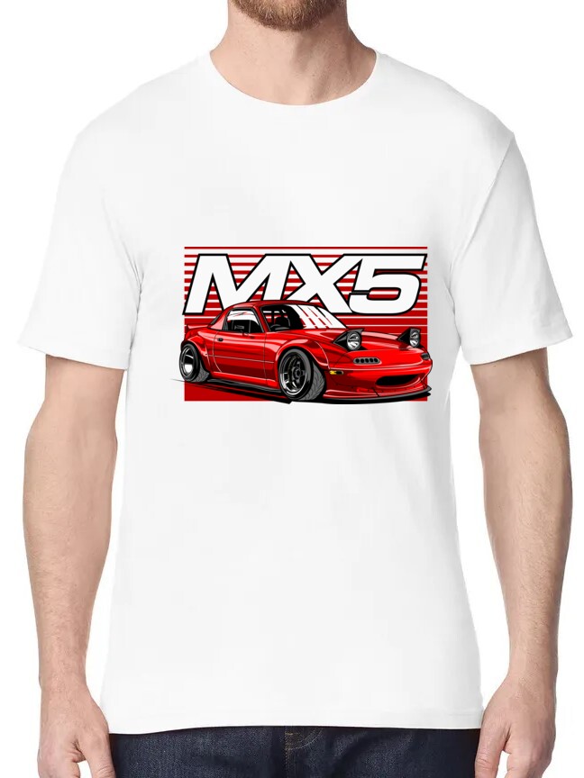 Mx5 – T-Shirt White Mx5 – T-Shirt White