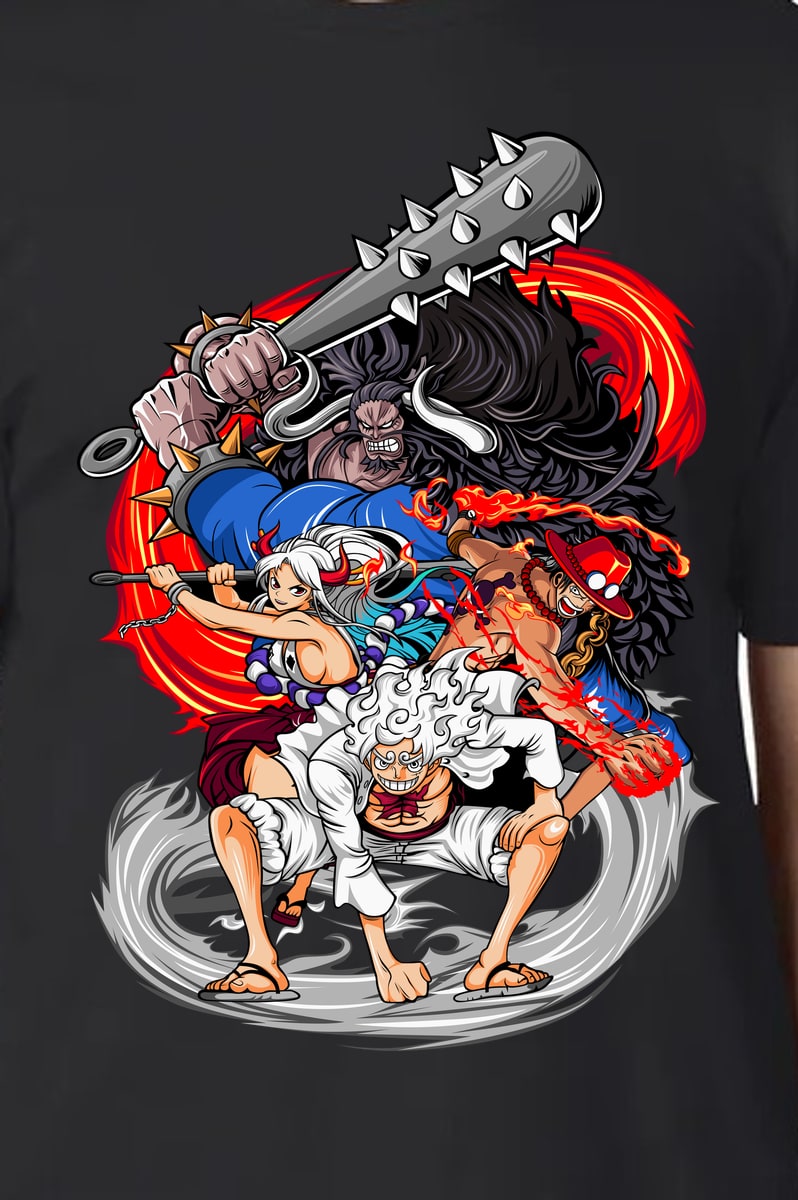Nami One Piece – T-Shirt Black Nami One Piece – T-Shirt Black