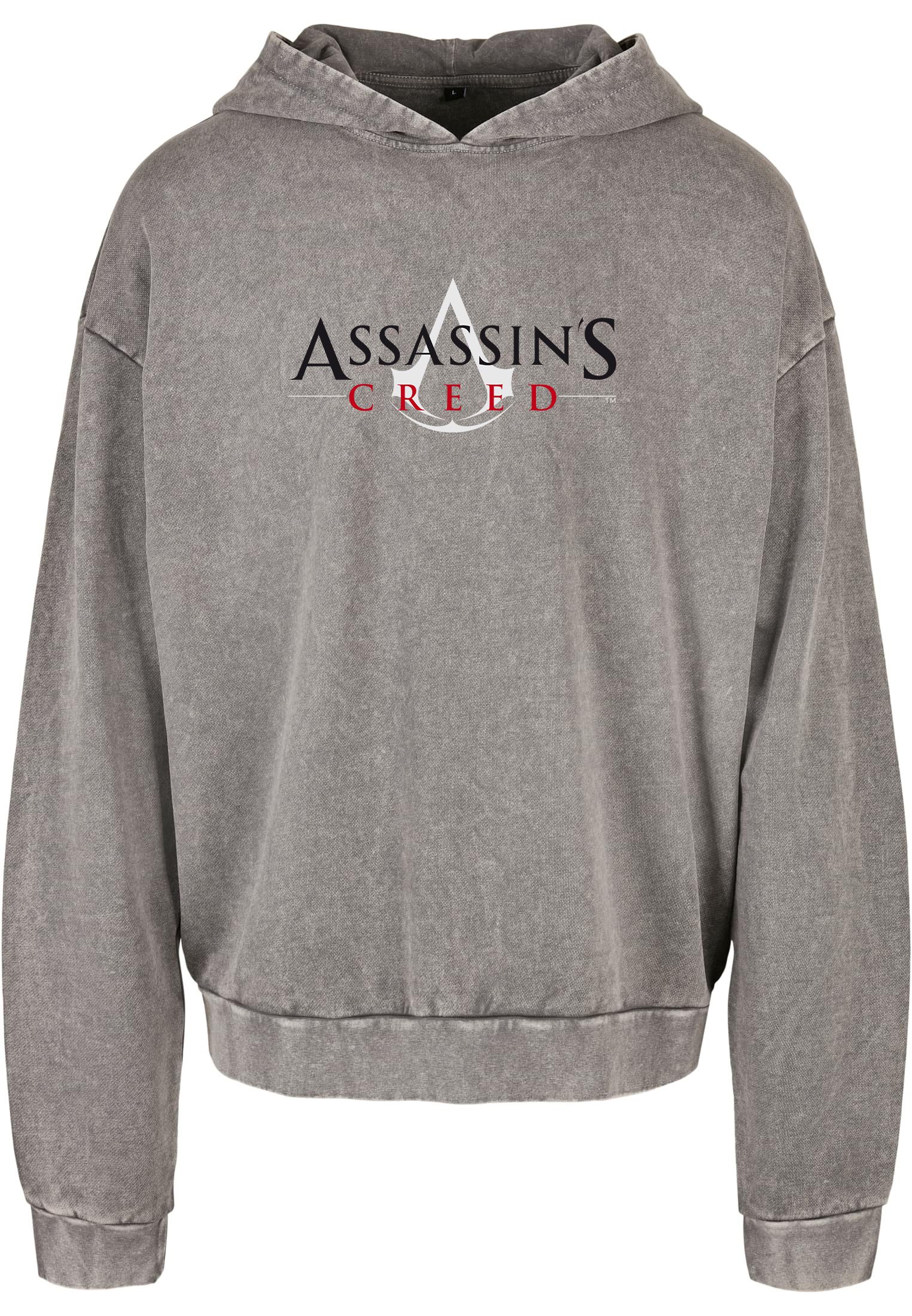 Assassin's Creed Official Logo – Oversized Premium Hoodie Asphalt Assassin's Creed Official Logo – Oversized Premium Hoodie Asphalt